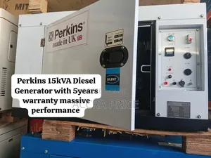 Massive Performance Perkins 15kVA Diesel Generator With 5Year Warranty