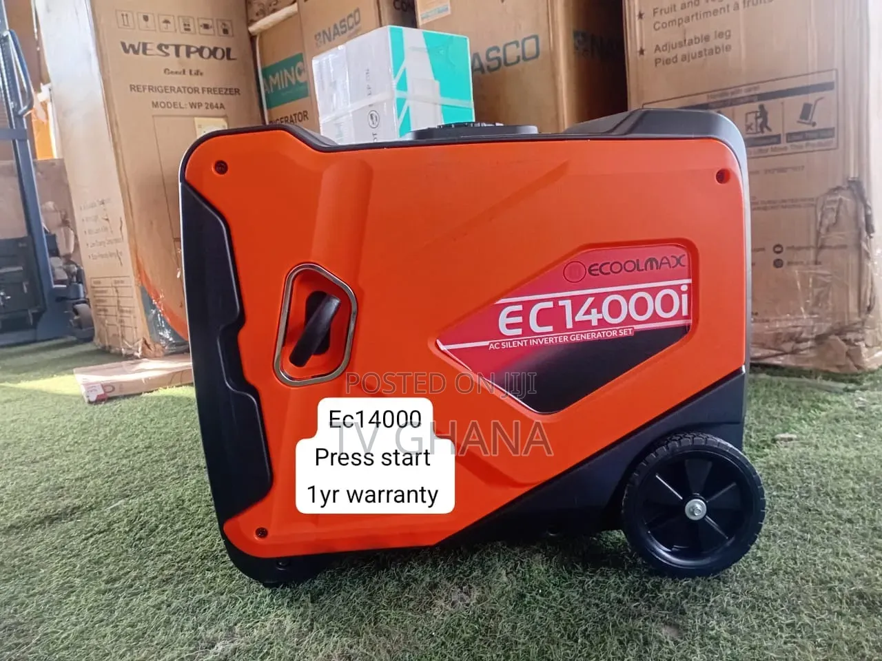 Heavy-Duty Ecoolmax 10KVA Inverter Generator for Everyday Useinverter