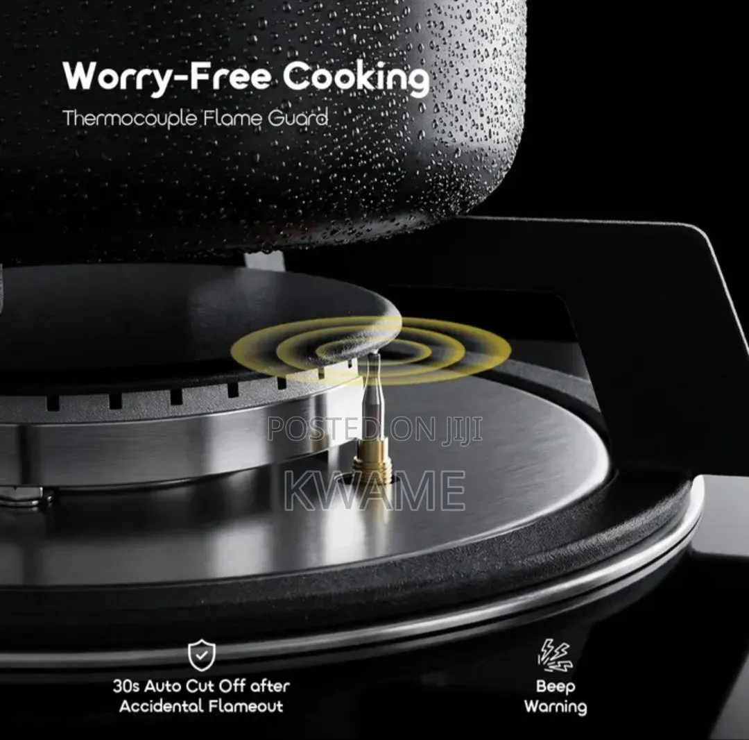 2-Burner Gas Stove With Timer
