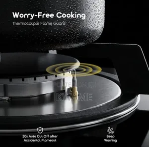 2-Burner Gas Stove With Timer