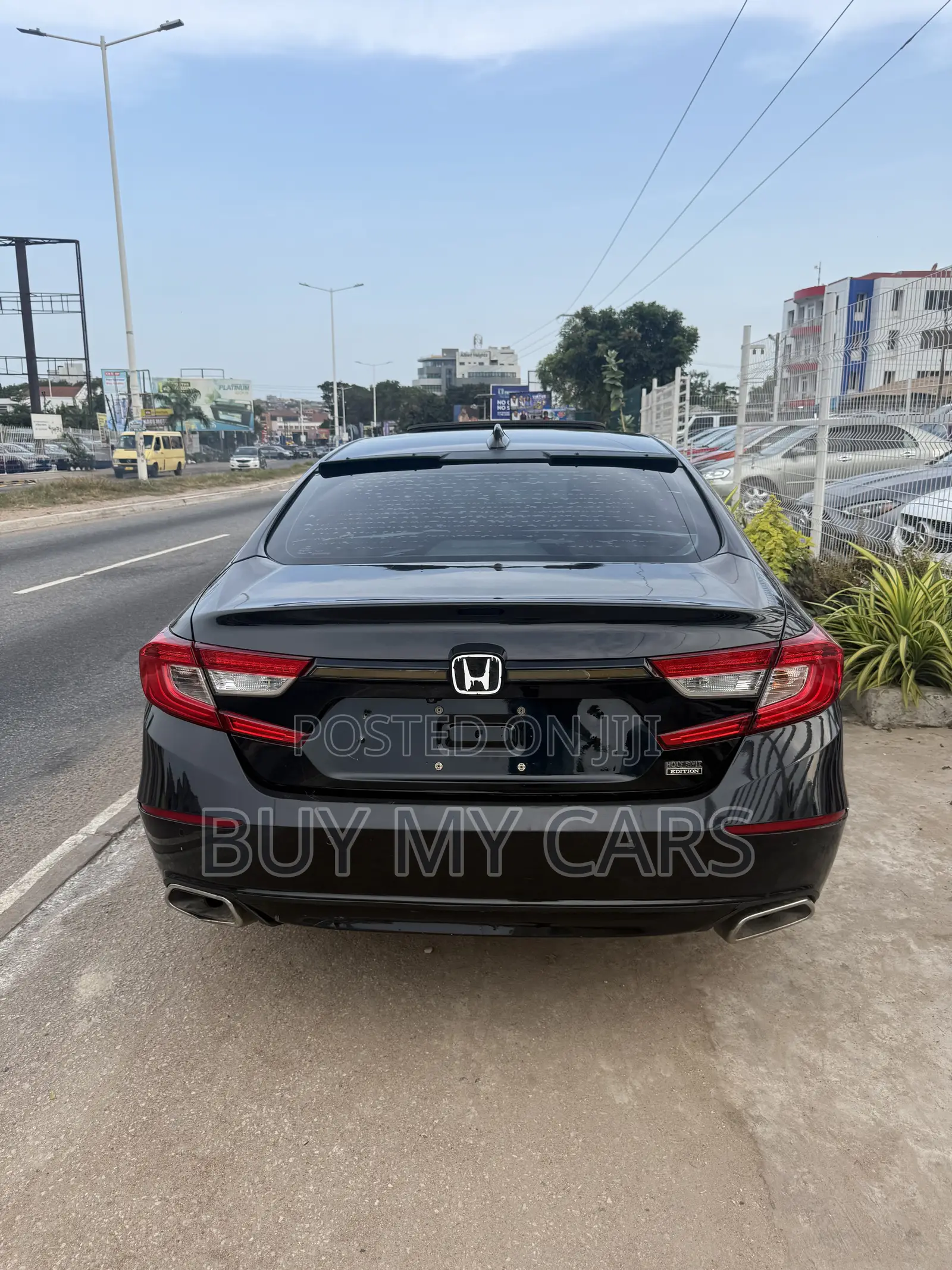 Honda Accord Sport (1.5L 4cyl Turbo CVT) 2019 Black
