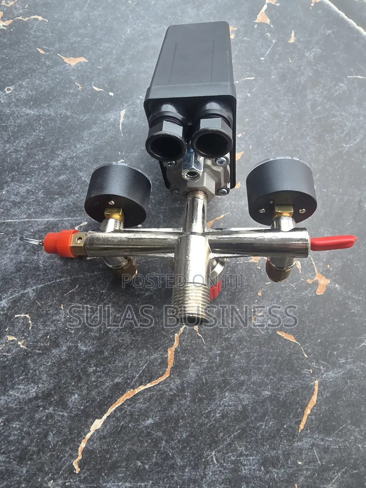 Air Compressor Gauge Plus Switch