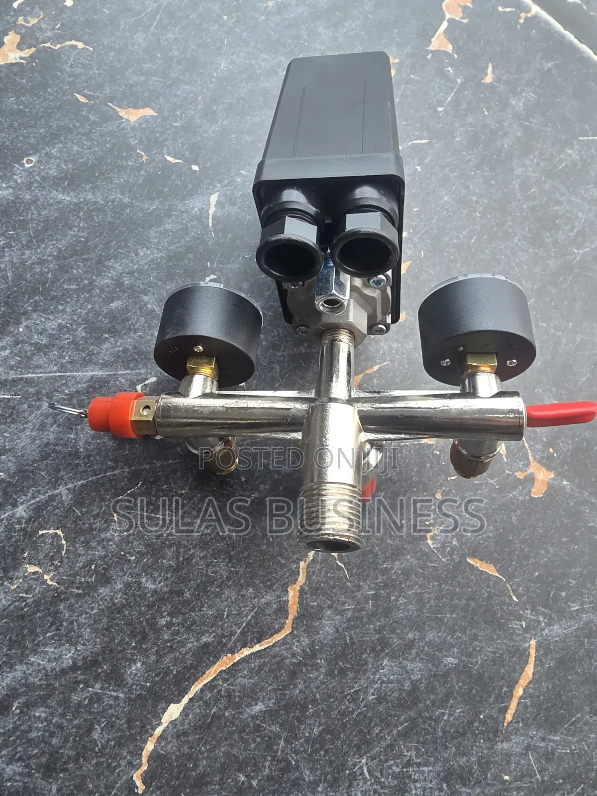Air Compressor Gauge Plus Switch