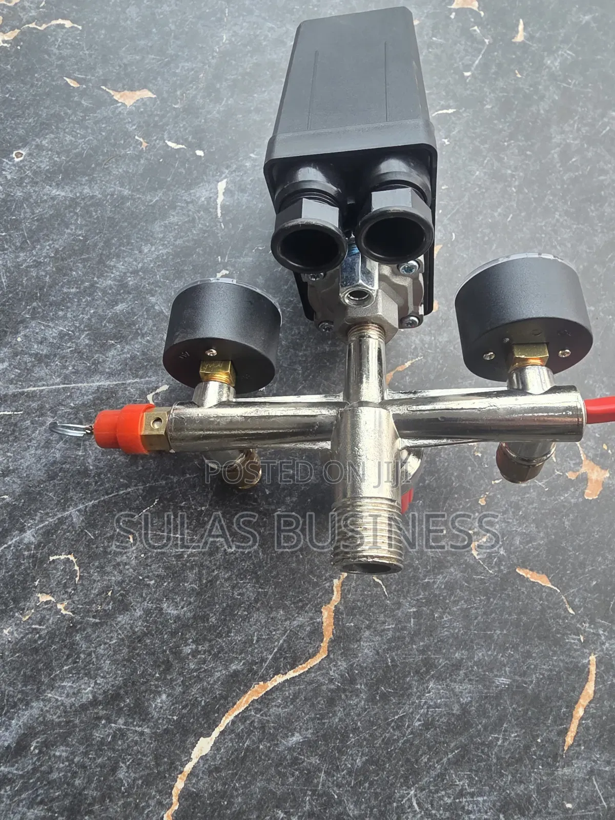 Air Compressor Gauge Plus Switch