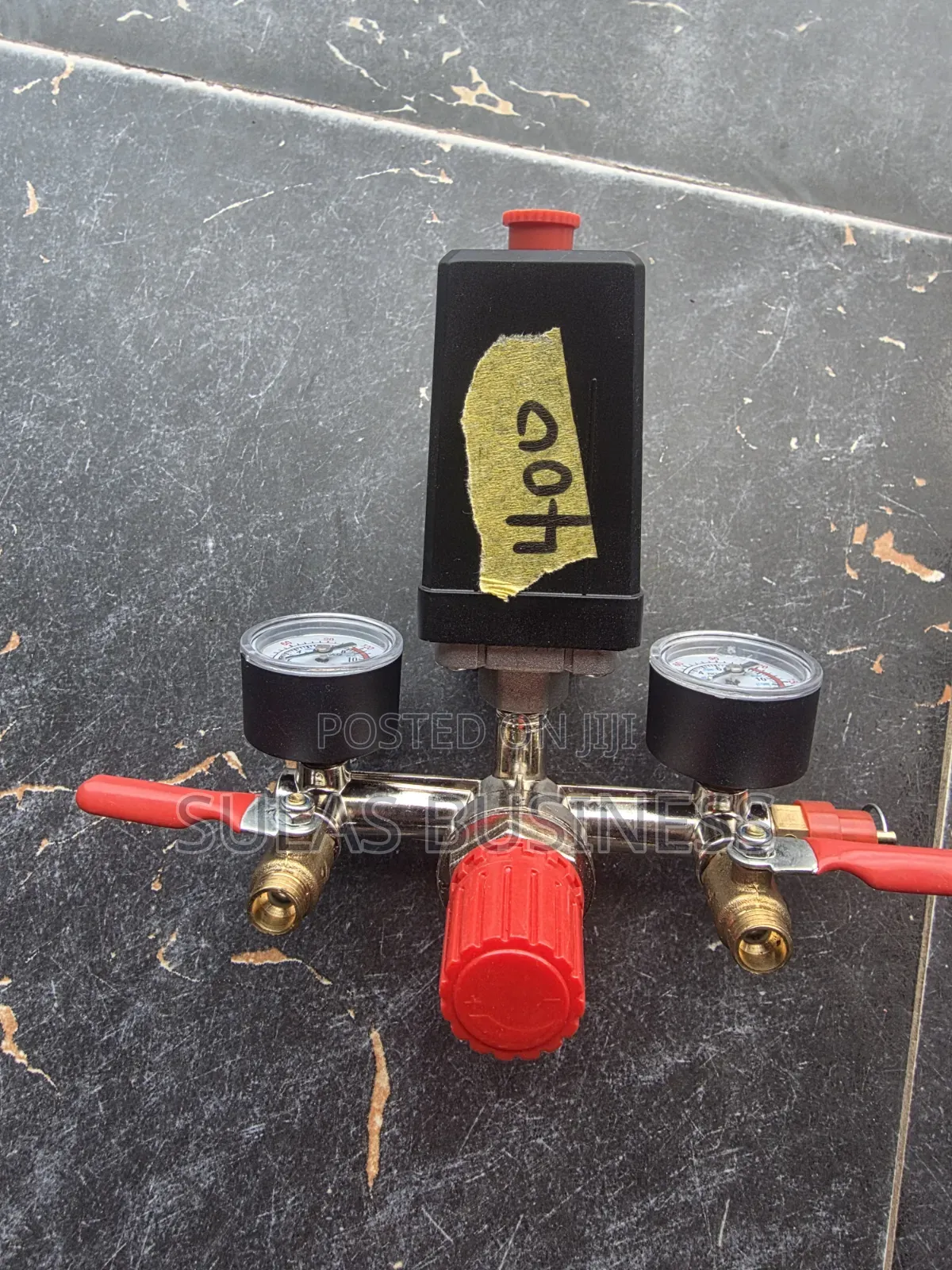 Air Compressor Gauge Plus Switch