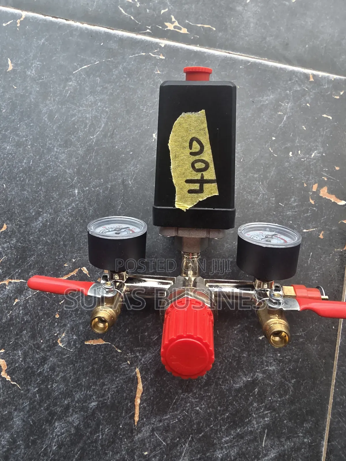 Air Compressor Gauge Plus Switch