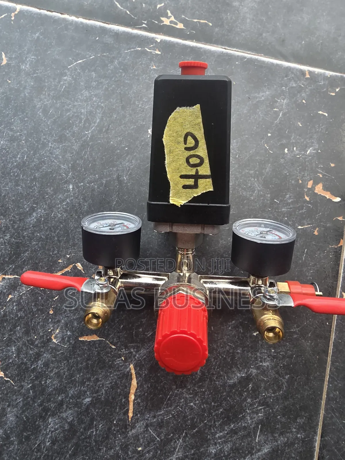 Air Compressor Gauge Plus Switch