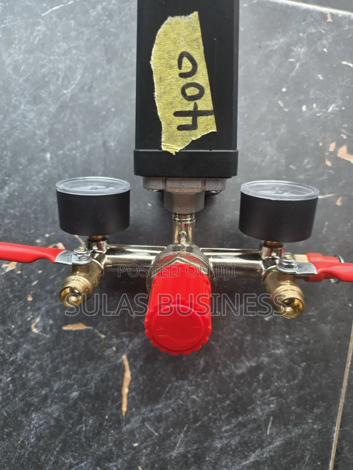 Air Compressor Gauge Plus Switch