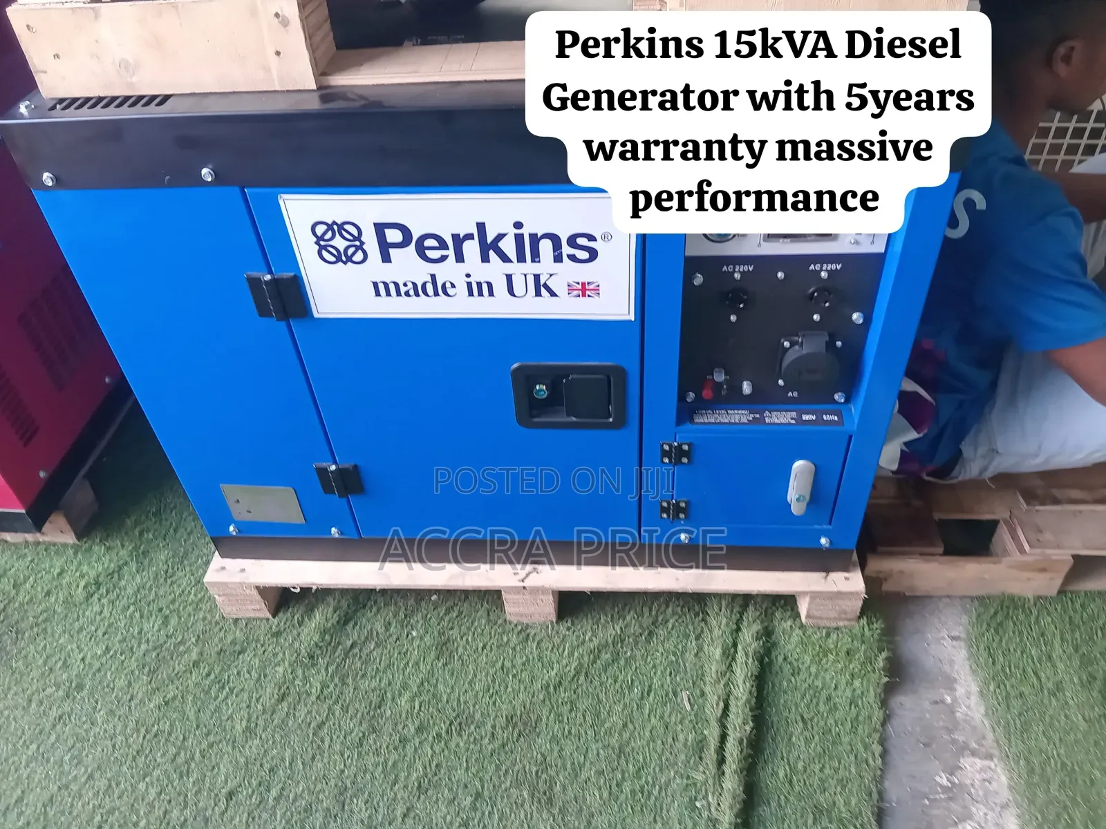 Perkins 15kVA Diesel Genset – Excellent Performance for Businesses