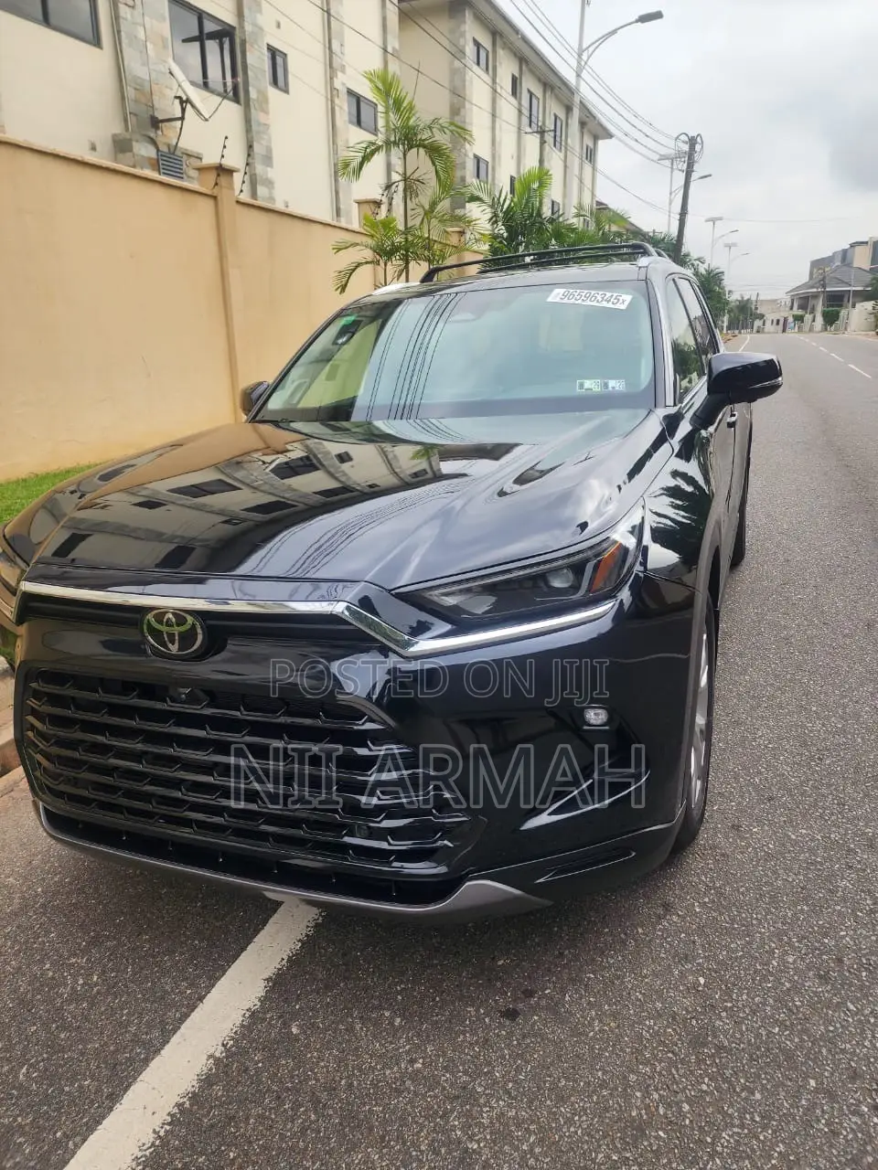 Toyota Grand Highlander Hybrid 2025 Black
