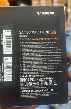 Samsung 2tb 2.5 Sata SSD