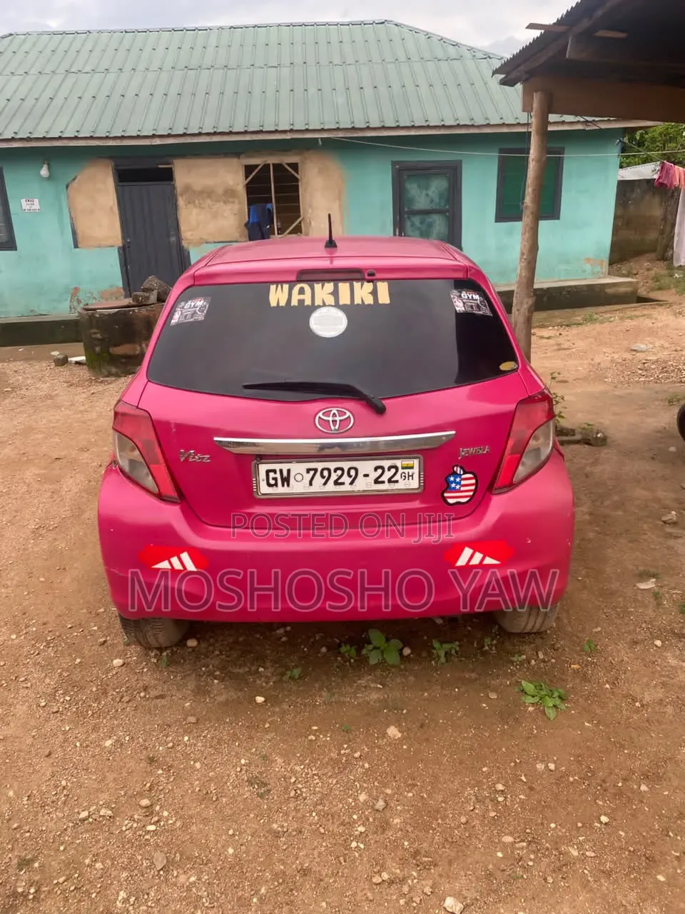 Toyota Vitz 2012 Pink