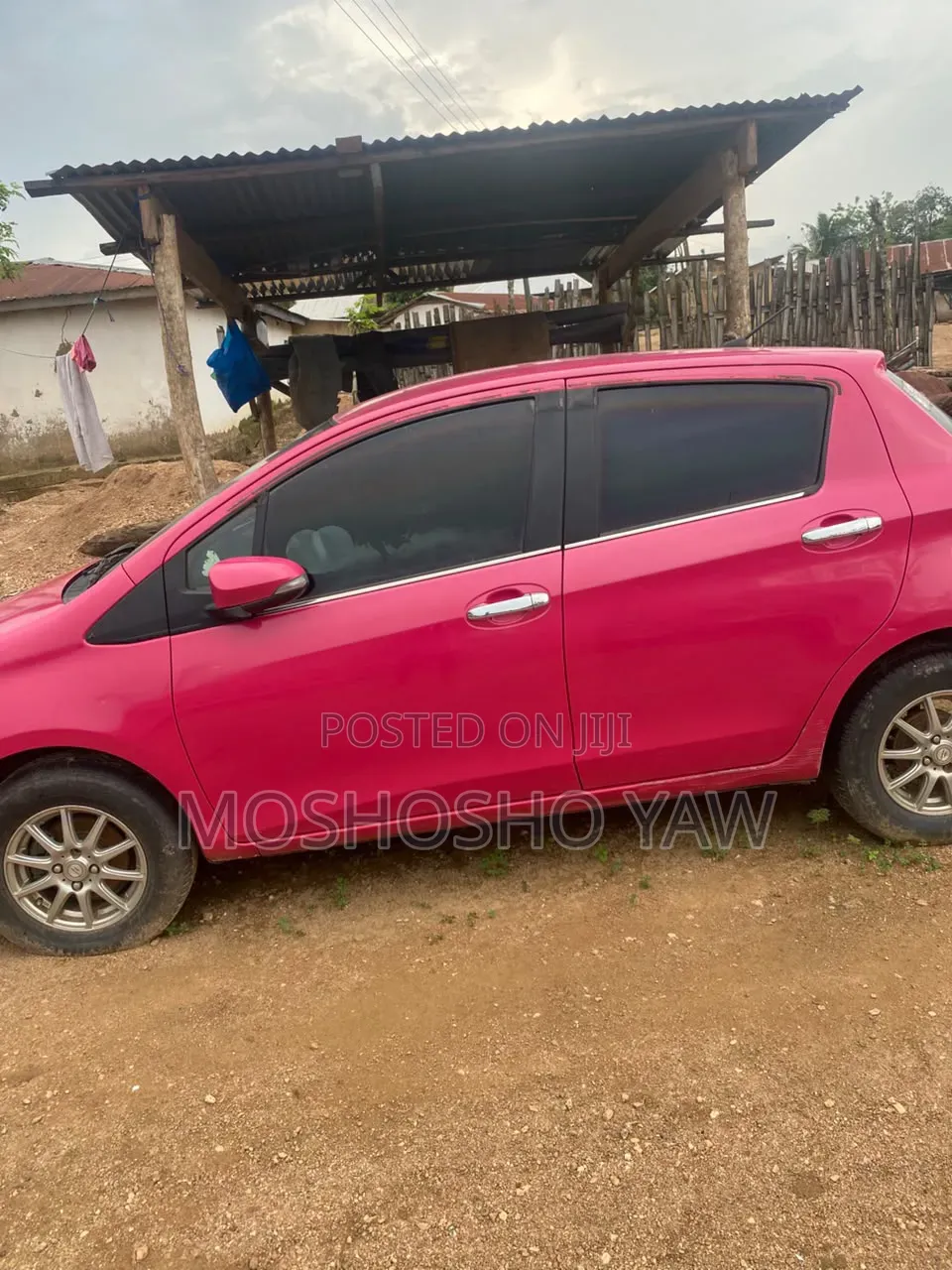 Toyota Vitz 2012 Pink