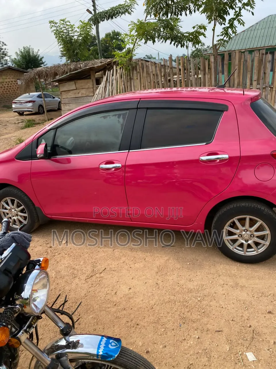 Toyota Vitz 2012 Pink
