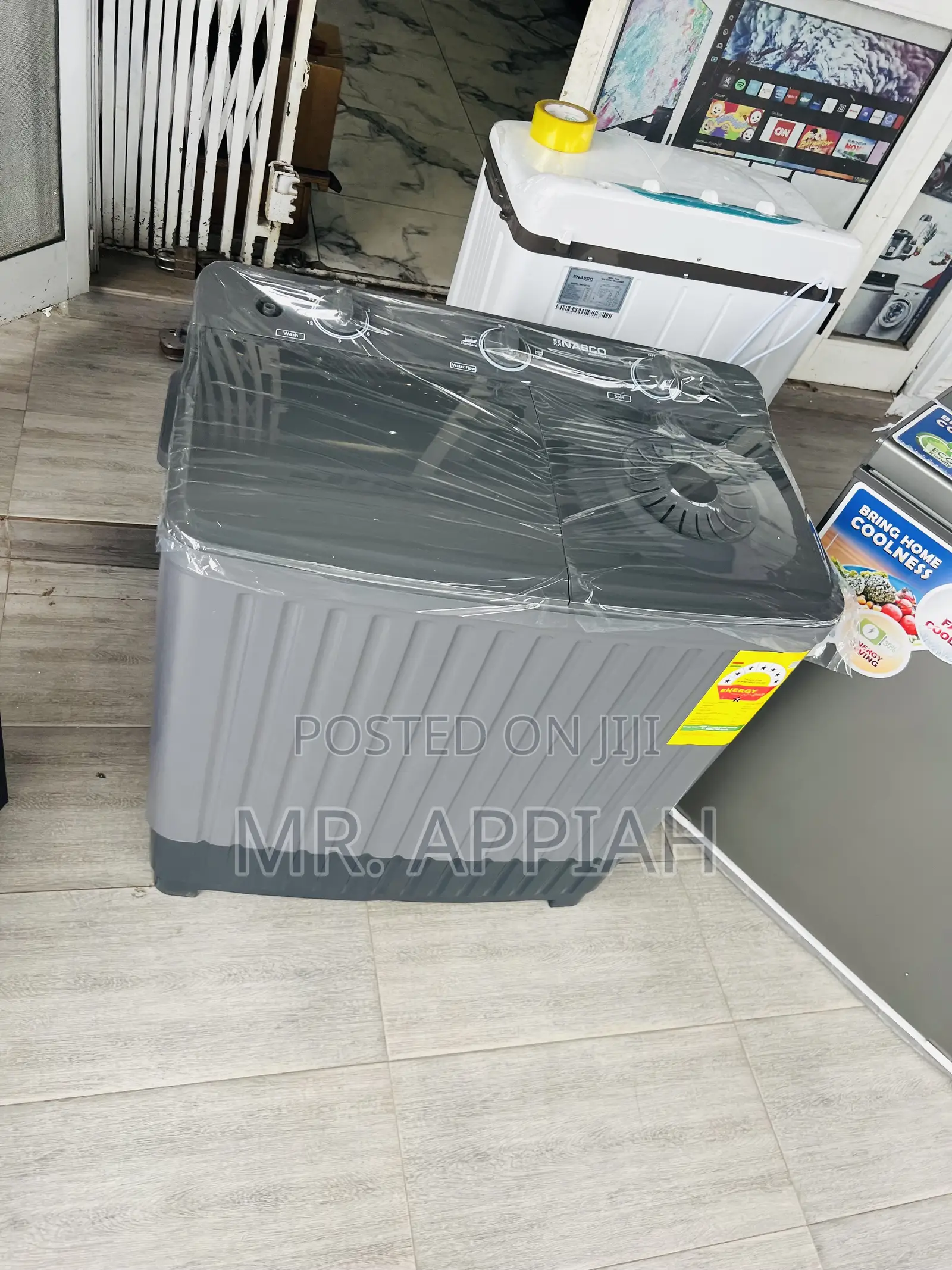 Eco-Friendly Nasco 11kg Full Automatic Washing Machine(dark Gray) 