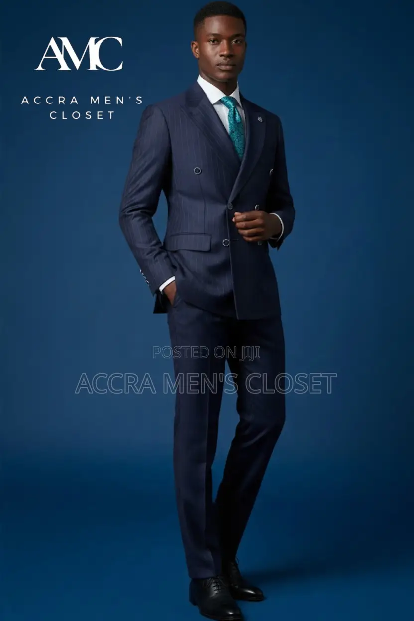 Premium Double-Breasted Suit