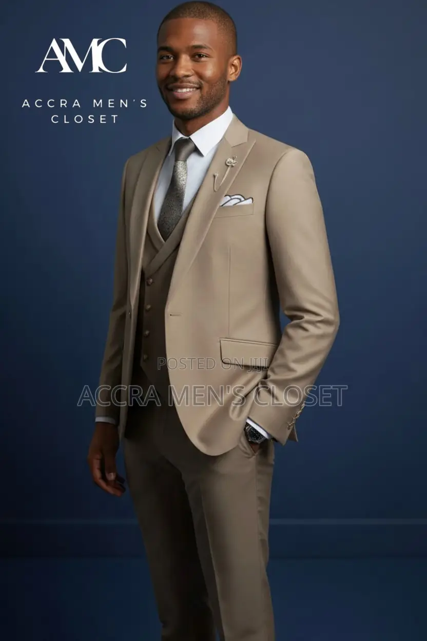 Premium Double-Breasted Suit