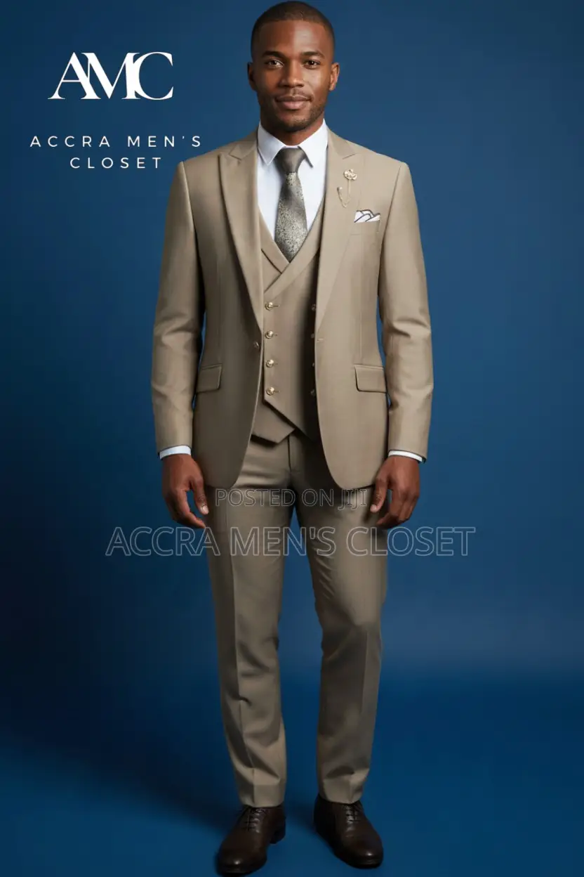 Premium Double-Breasted Suit