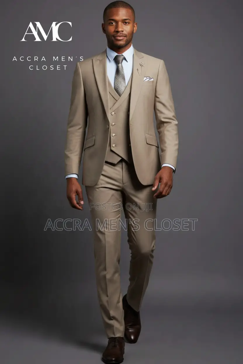 Premium Double-Breasted Suit