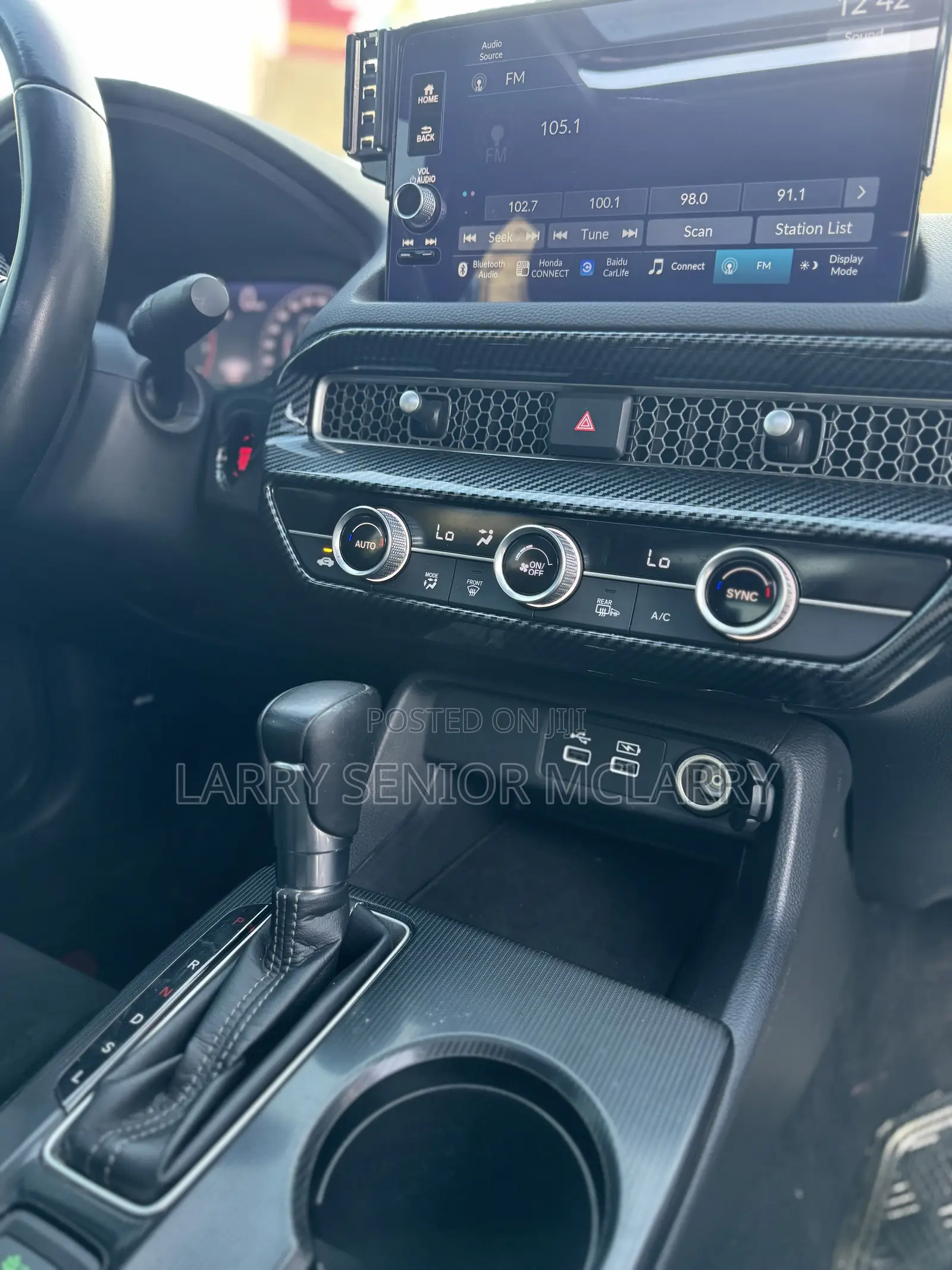 Honda Civic Touring 2022 Gray