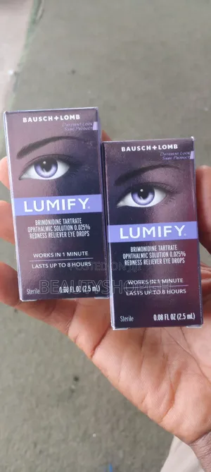 LUMIFY Eye Drops – Redness Relief Eye Drops for Whiter Eyes