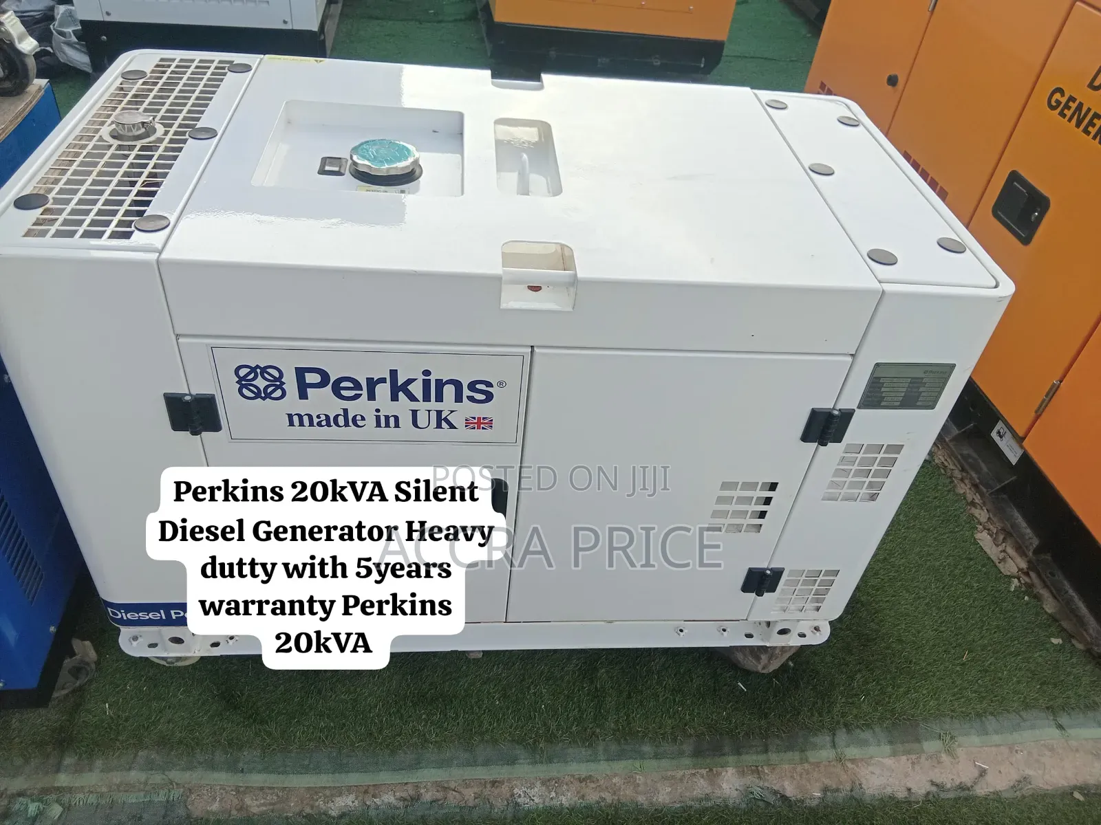 Powerful Perkins 20kVA Diesel Genset Reliable Power Backup Affordable