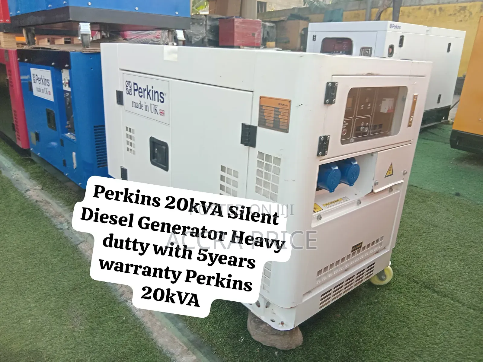 Powerful Perkins 20kVA Diesel Genset Reliable Power Backup Affordable