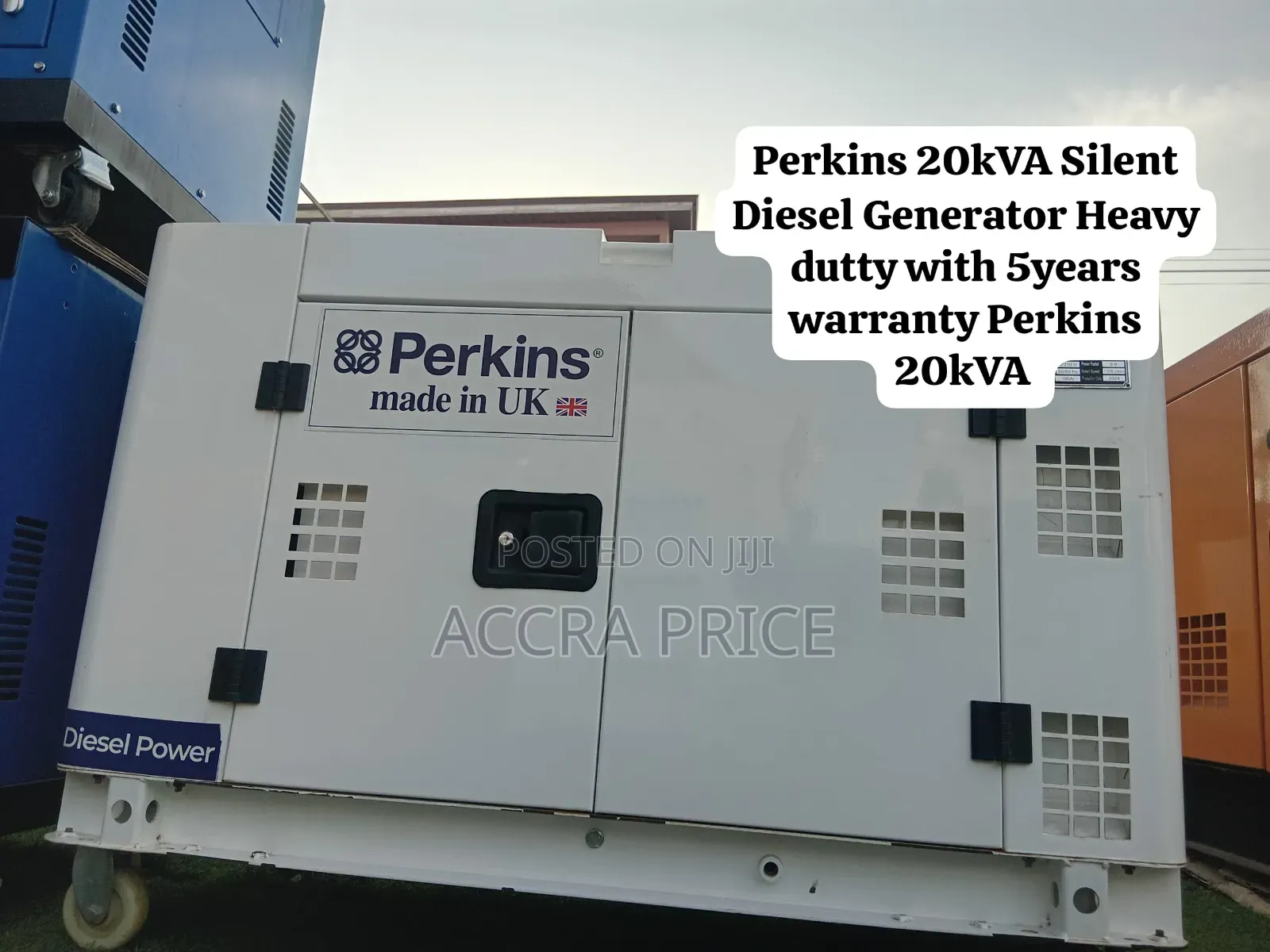 Perkins 20kVA Super Silent Diesel Generator With 5 Years Warranty