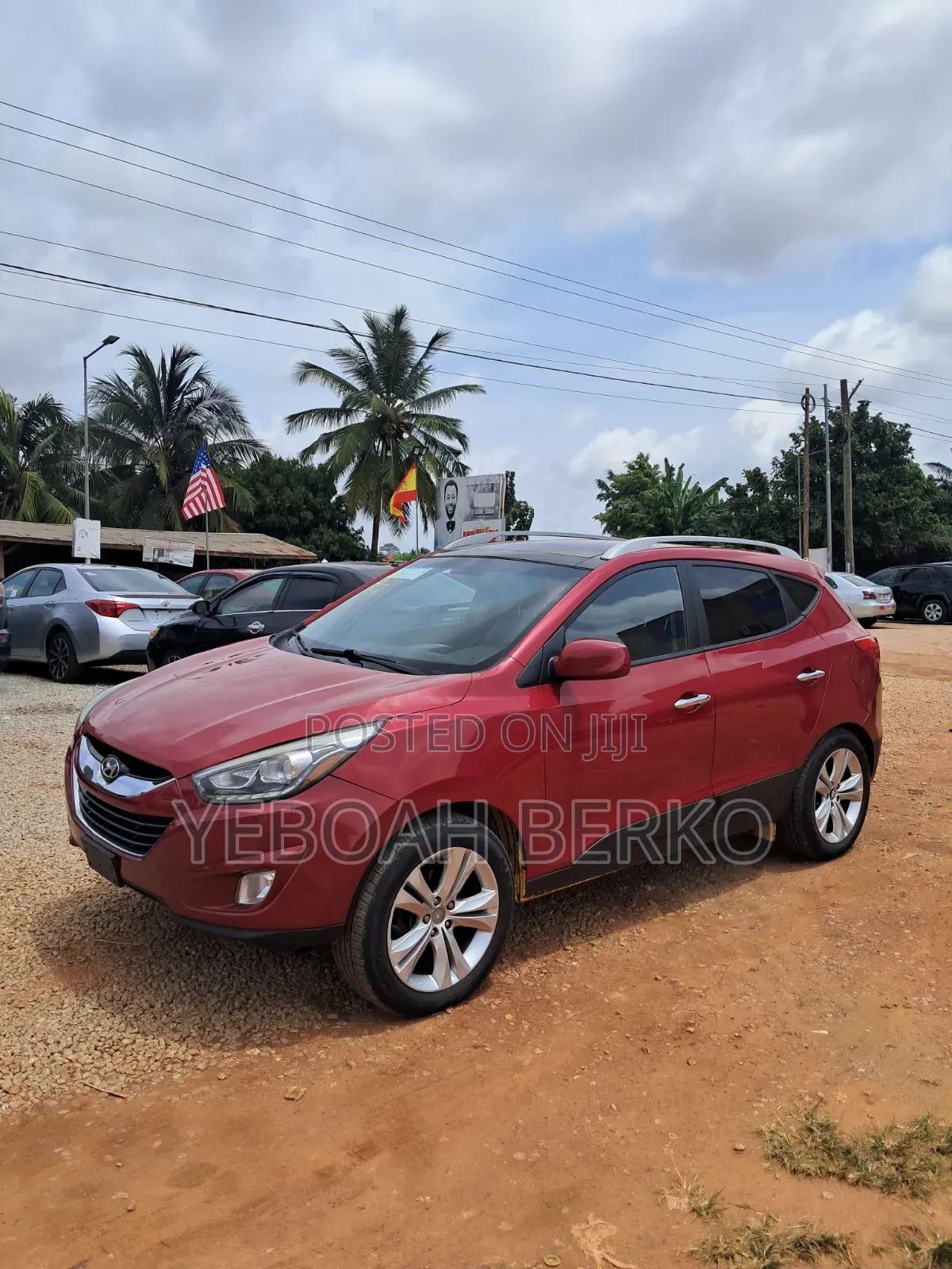 Hyundai Tucson 2015 Red