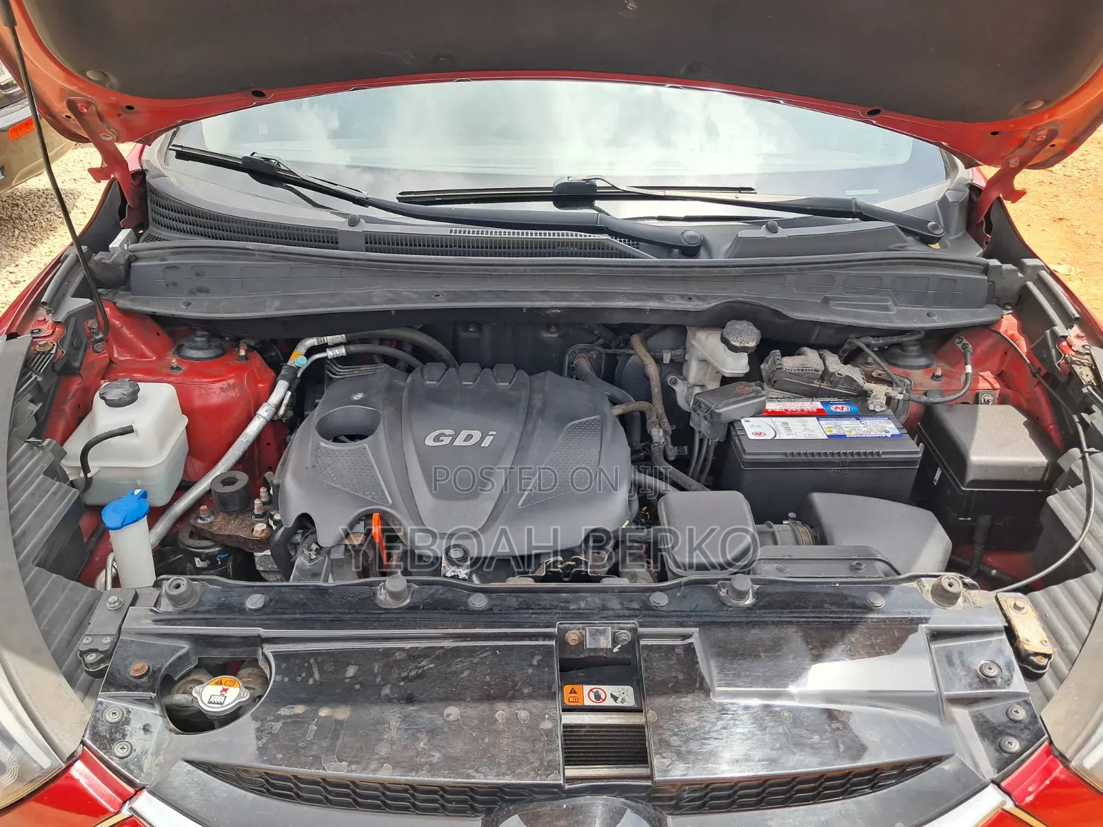 Hyundai Tucson 2015 Red