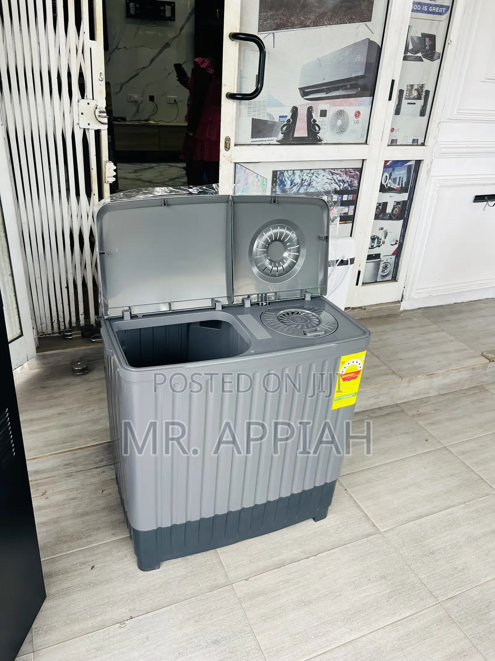 Top Affordable Semi-Automatic Washing Machine(Dark Gray)