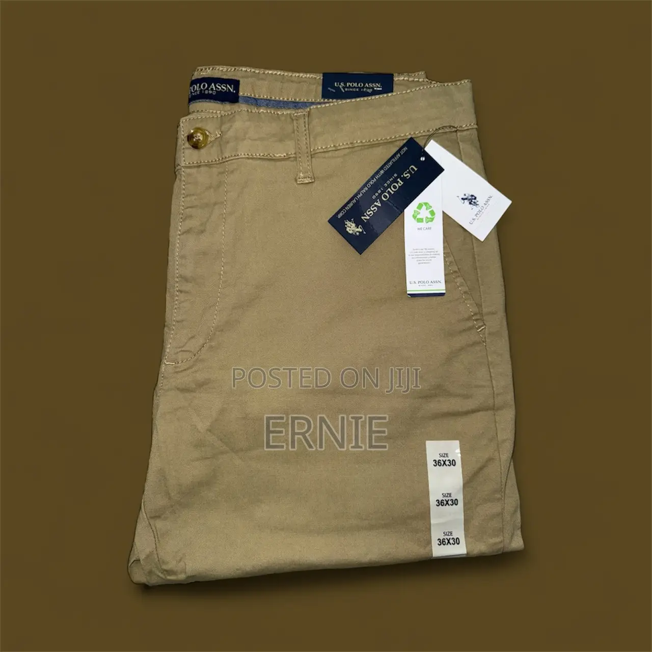 U.S Polo Assn Khaki Pants/ Trousers