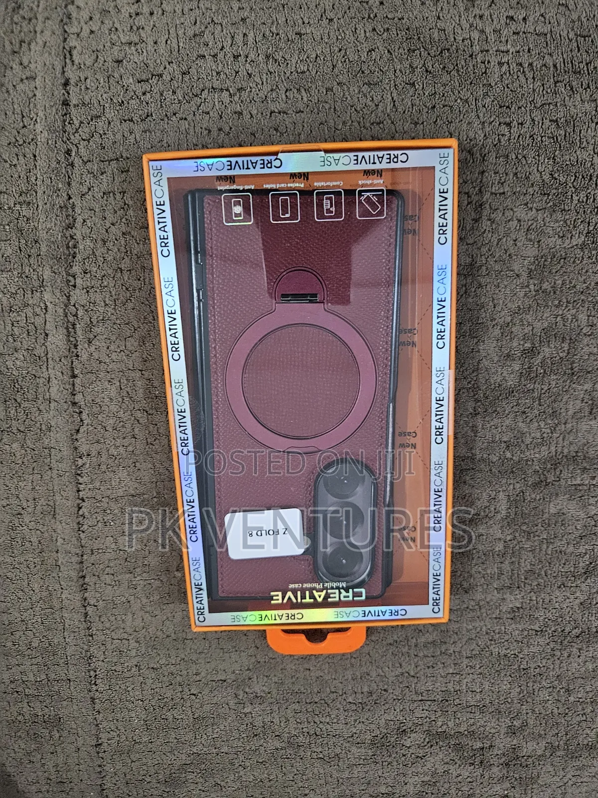 Samsung Fold 8 Ultra and Fold 8 Leather Case