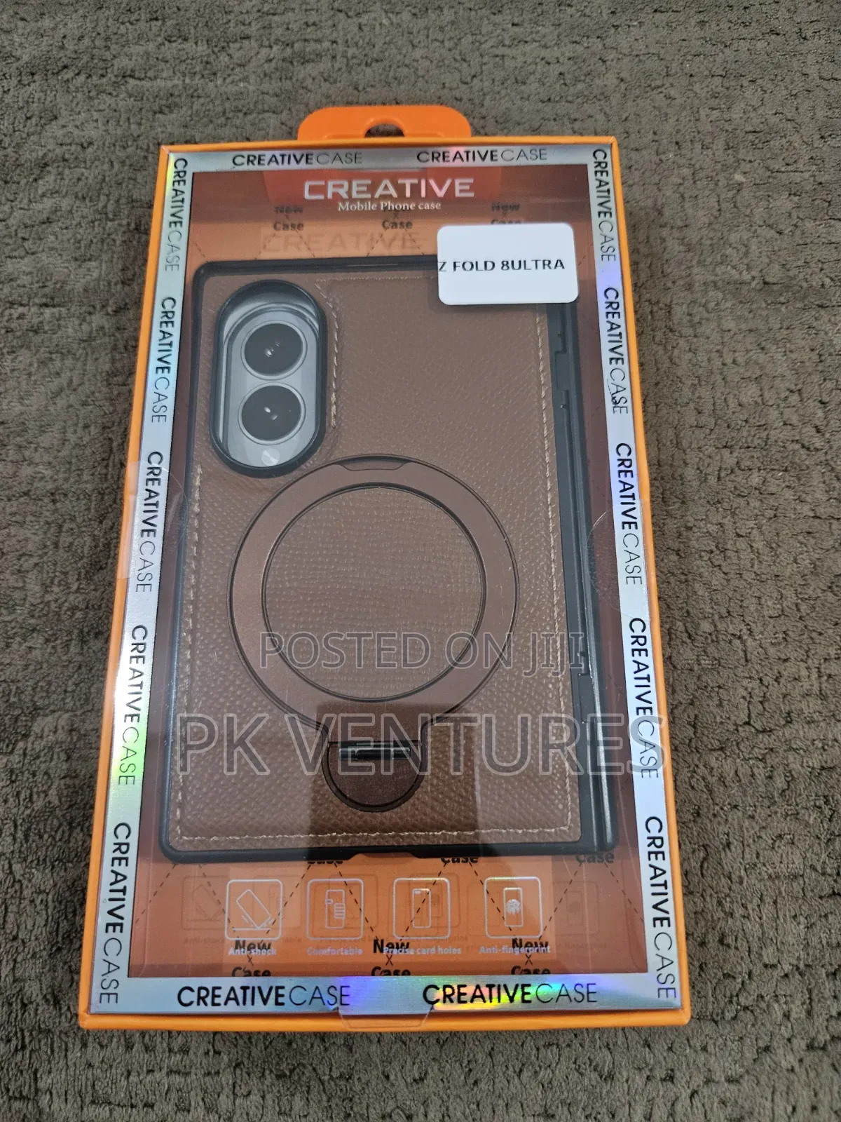 Samsung Fold 8 Ultra and Fold 8 Leather Case