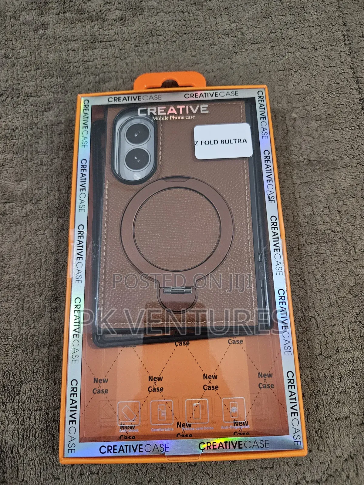 Samsung Fold 8 Ultra and Fold 8 Leather Case