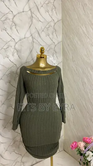 Olive Elegance Dress