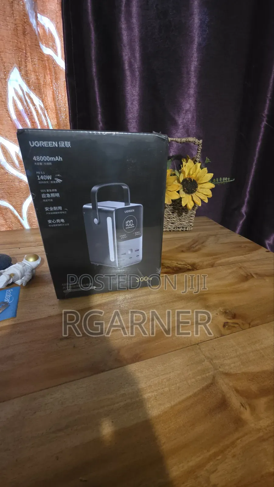 Ugreen Lifep04 6000 Cycles 300w 48,000mah PowerBank