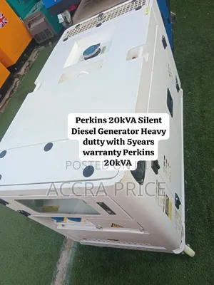 Premium Perkins 20kVA Diesel Generator With 5 Years Warranty