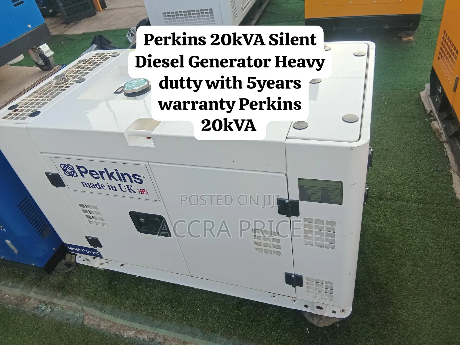 Perkins 20kVA HeavyDuty Silent Generator Dependable Power Every Need