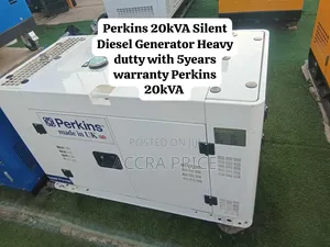 Perkins 20kVA HeavyDuty Silent Generator Dependable Power Every Need