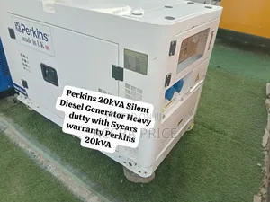 Perkins 20kVA HeavyDuty Silent Generator Dependable Power Every Need