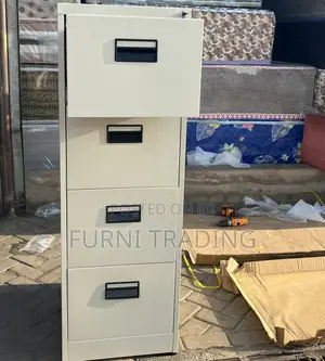 4-Drawer Metal Office Filing Cabinet