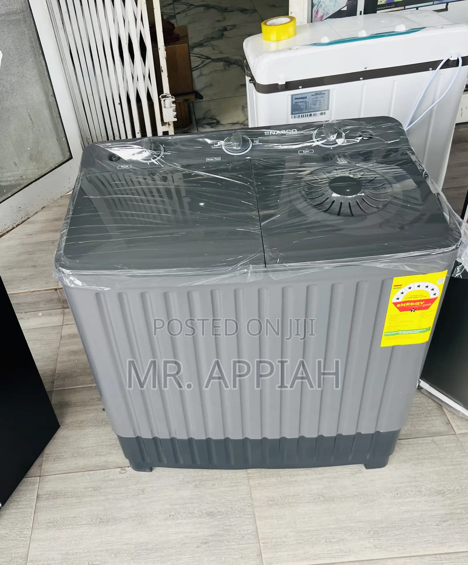 Smart Washing Nasco 11kg Top Load Washing Machine(dark Gray)