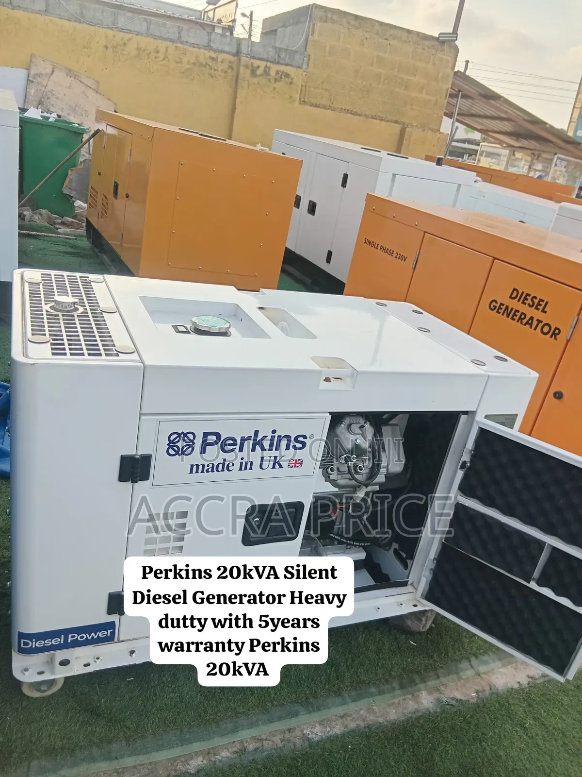 Perkins 20kVA Diesel Generator – Powerful Performance Quiet Operation