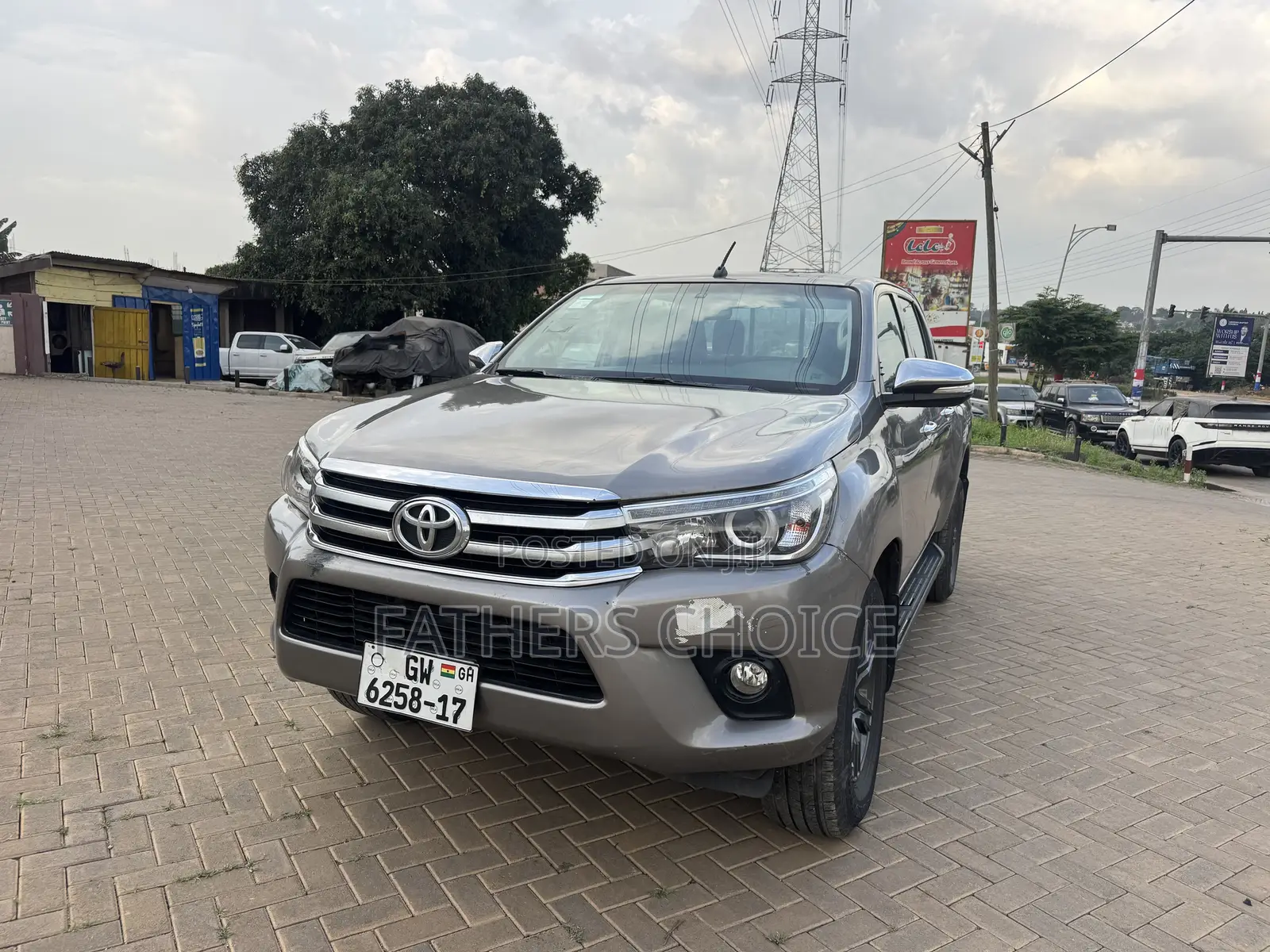 Toyota Hilux SR5 4x4 2017 Gray