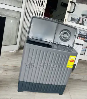 Semi-Automatic Top Load Nasco Washing Machine(dark Gray)