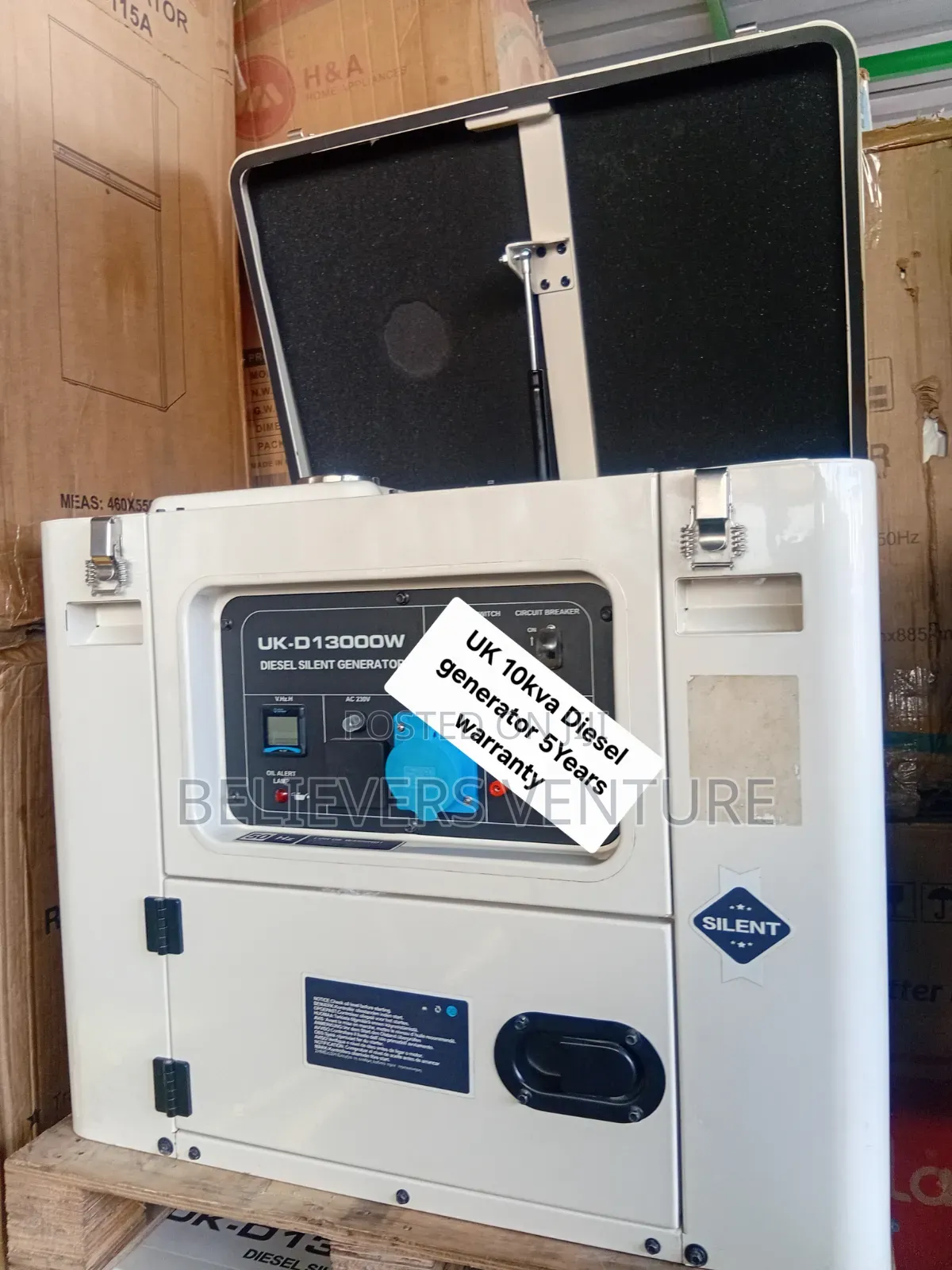 UK 10kVA Generator – Diesel Power You Can Depend On
