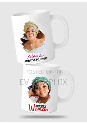 Branded White Mug