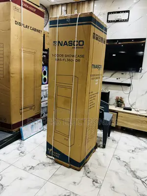 Limited Stock Nasco 298 LTRS Display Fridge-Nas-Fl360-1dr