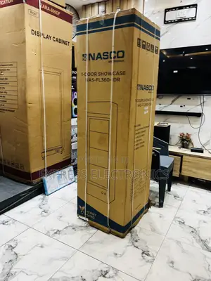Zealous Sleek New Nasco 298 LTRS Display Fridge-Nas-Fl360-1dr